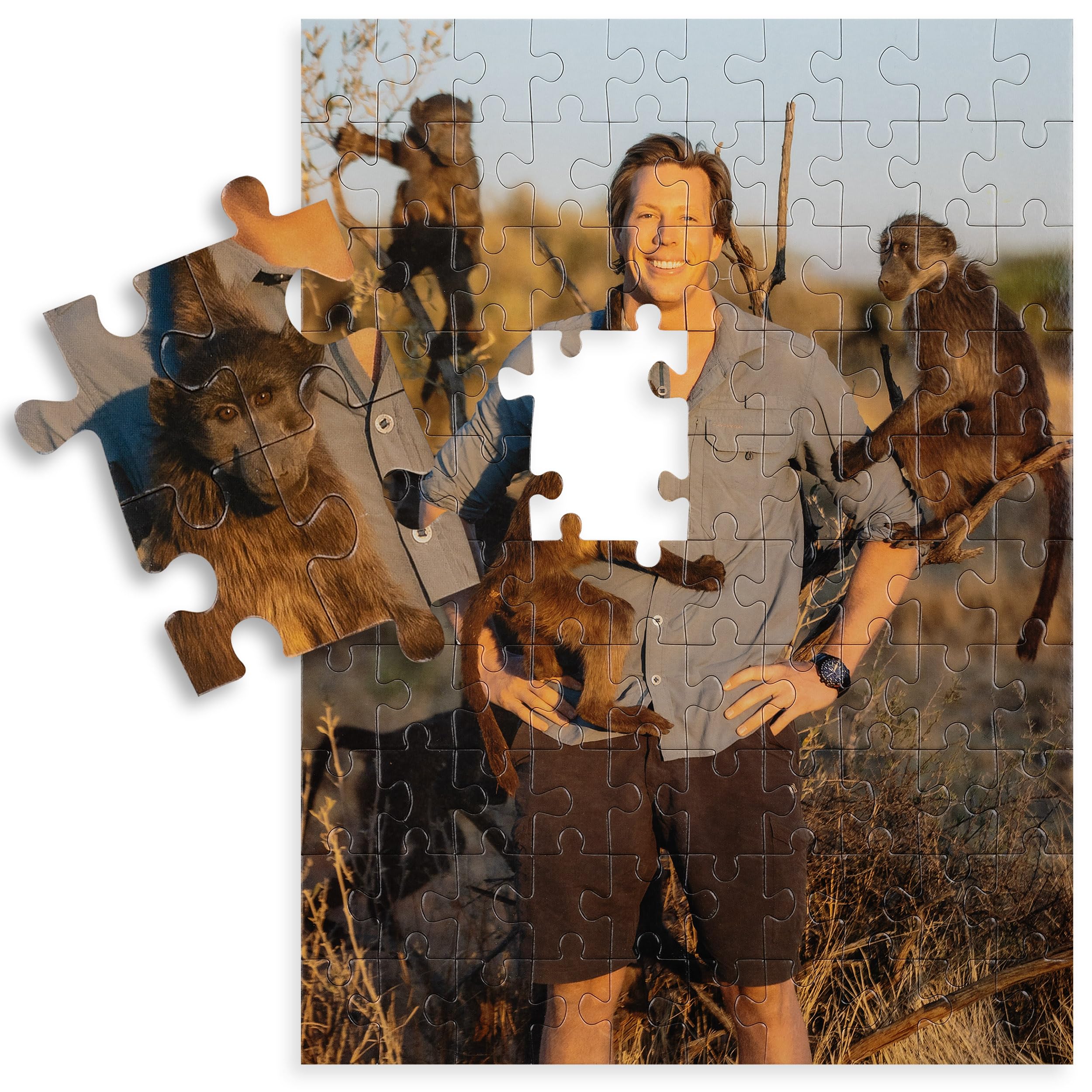 bresser-freek-vonk-x-bresser-kinderpuzzle-b-renpaviane-100-teile-36-x-49-cm image 2