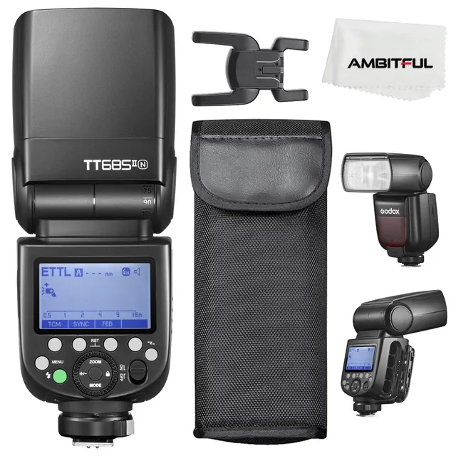 godox-tt685iin-aufsteckblitz-f-r-nikon-ttl-hss-1-8000s-mit-tcm-und-2-4g-x-system image 1