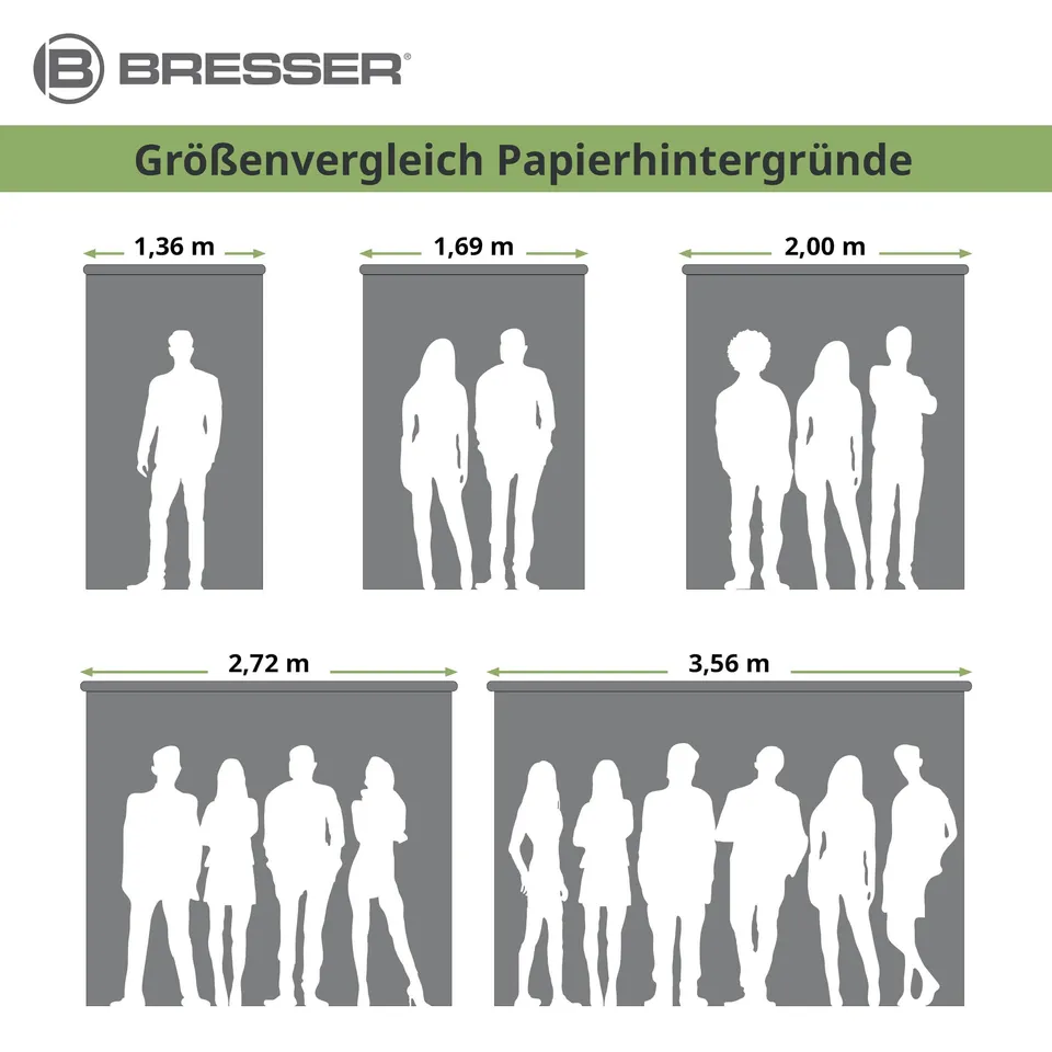 bresser-sbp34-papierhintergrundrolle-2-x-11-m-donnergrau-160-g-m image 1