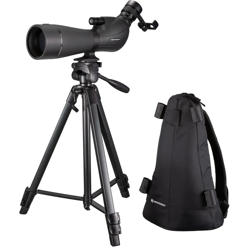 bresser-spolux-20-60x80-spektiv-zoom-spektive-mit-stativ-rucksack-und-smartphone image 1