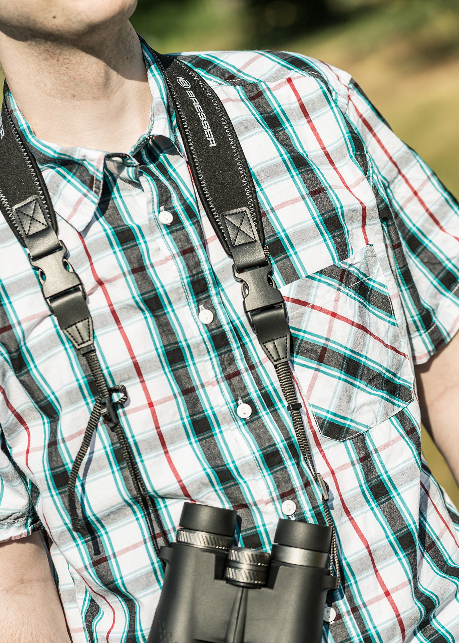 bresser-exclusive-fernglas-und-kamera-trageriemen-mit-quick-release-neopren-komf image 5