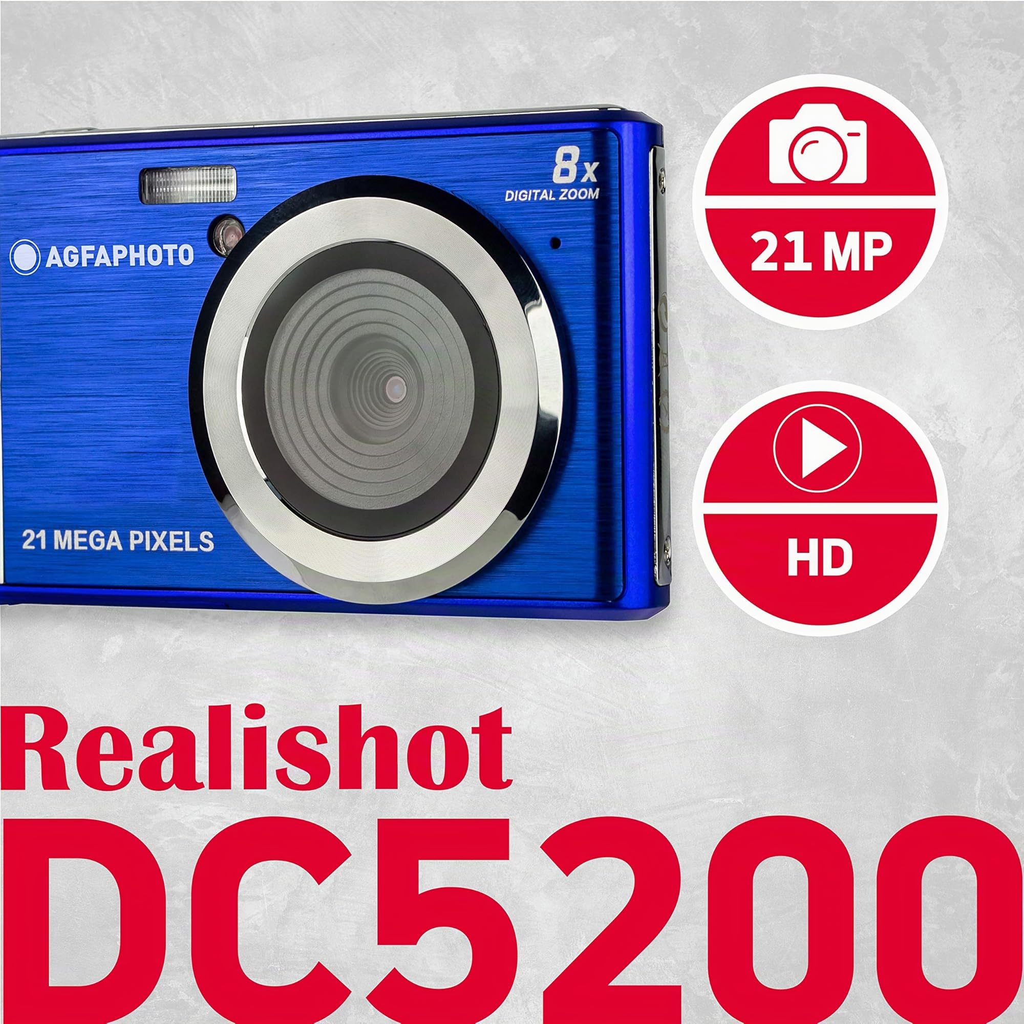 agfaphoto-realishot-dc5200-kompaktkamera-21mp-hd-720p-blau image 3