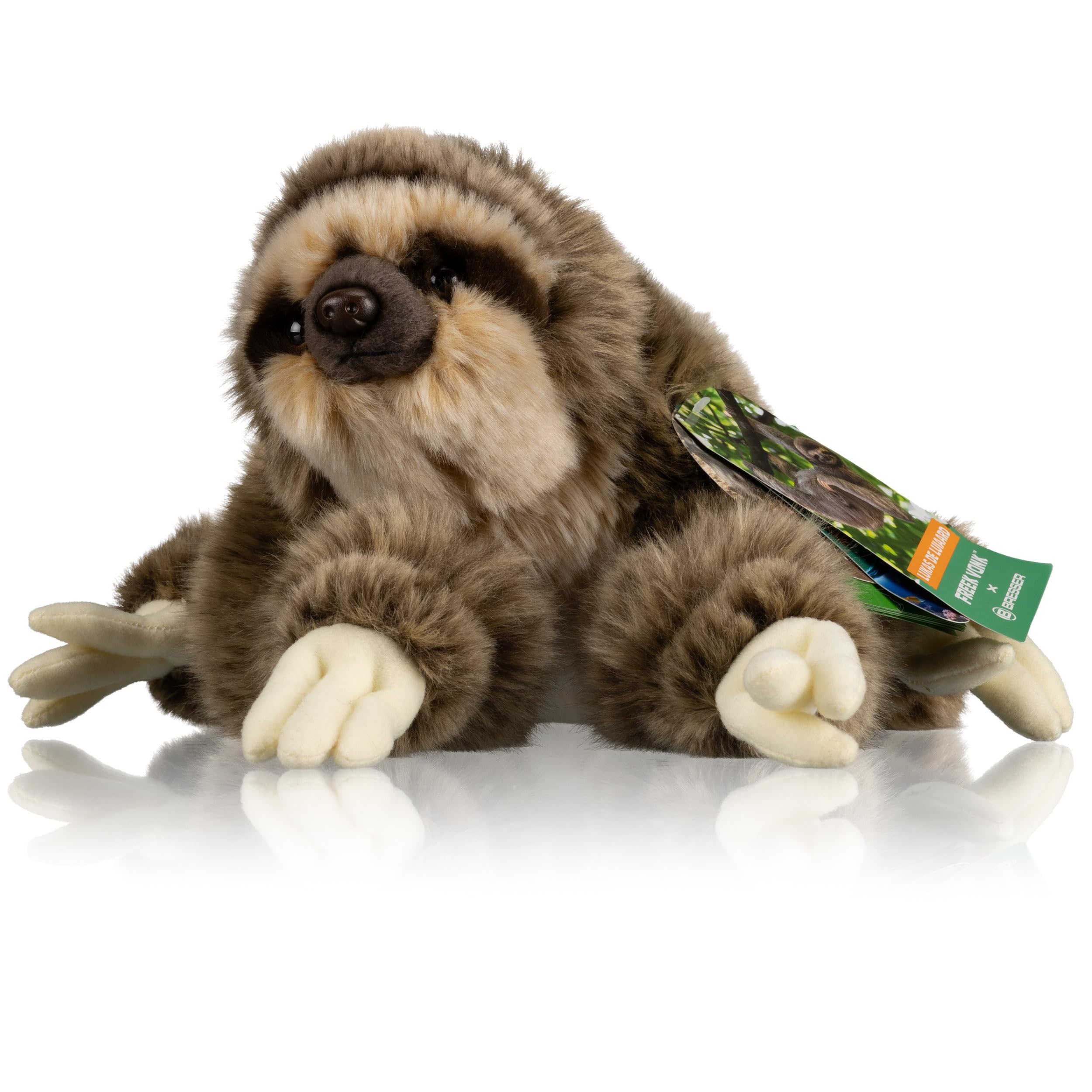 freek-vonk-x-bresser-lukas-faultier-kuscheltier-32-cm-waschbar image 3