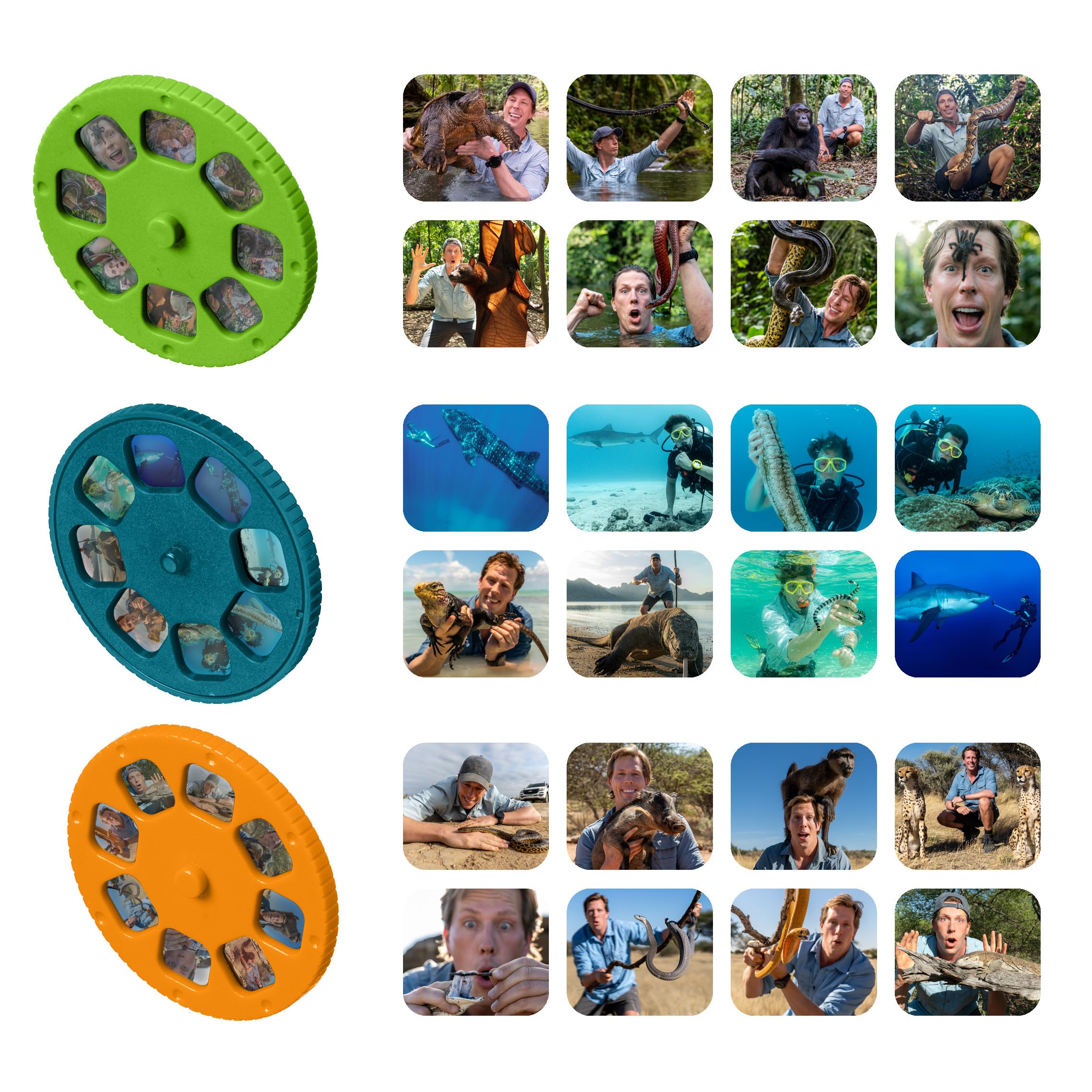 bresser-freek-vonk-x-bresser-kinder-projektor-mit-24-motiven-und-tierstickern image 4