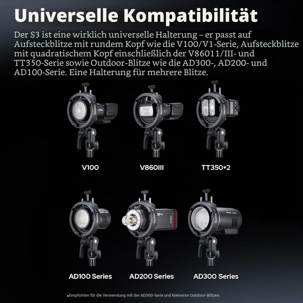godox-s3-speedlite-halterung-s-type-bowens-f-r-ad200pro-ii-ad300pro-ii-v1pro image 2