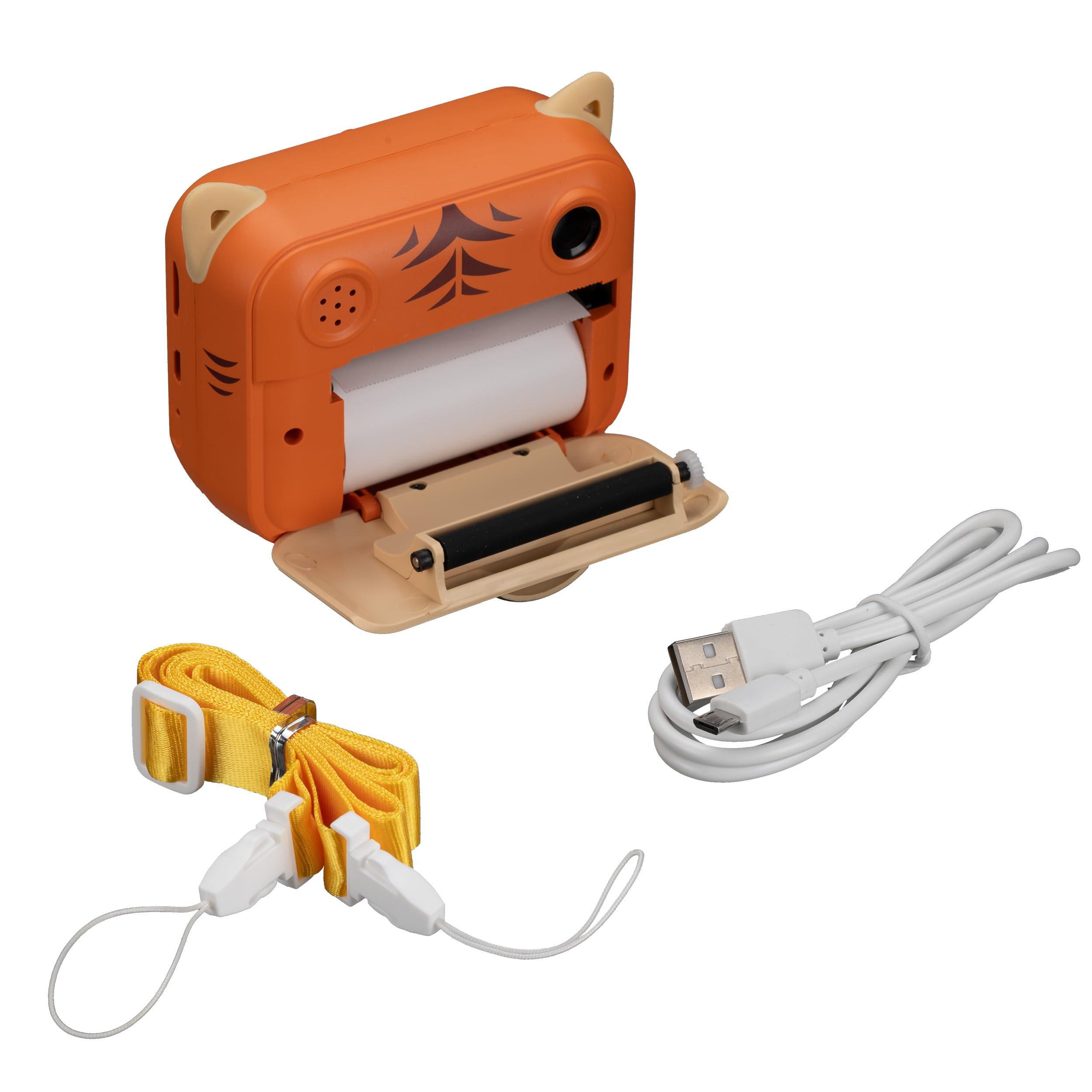 bresser-freek-vonk-x-bresser-kinder-sofortbildkamera-mit-drucker-tigerdesign image 6
