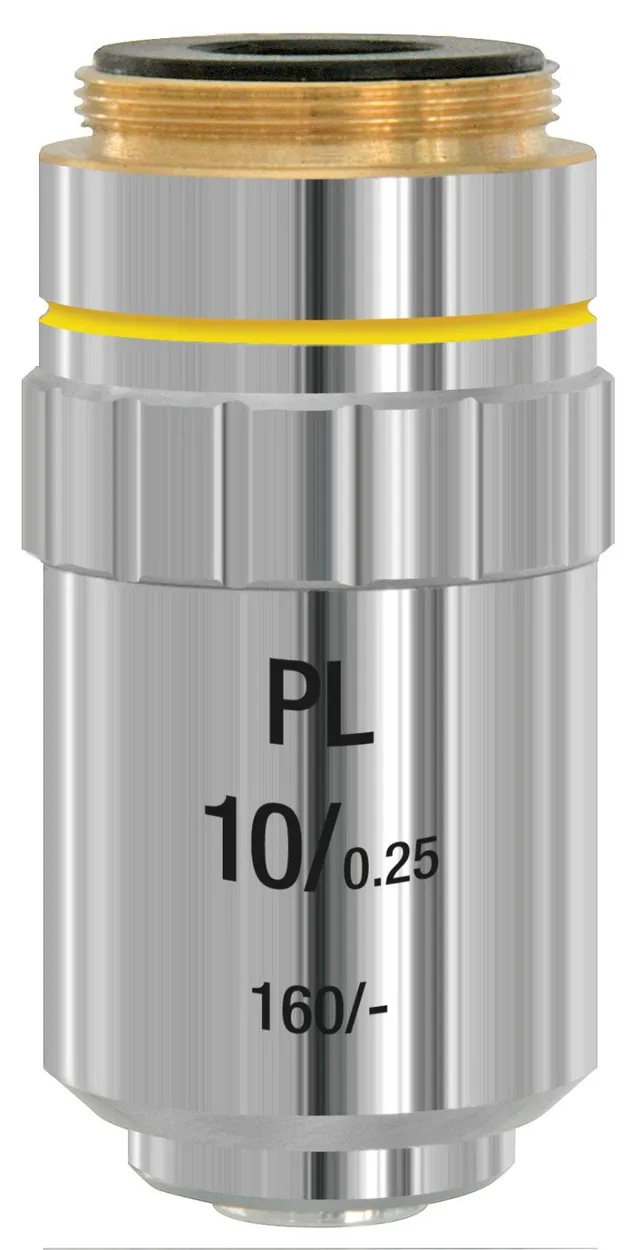 bresser-din-pl-10x-planachromatisches-objektiv-5941510-f-r-mikroskop image 1