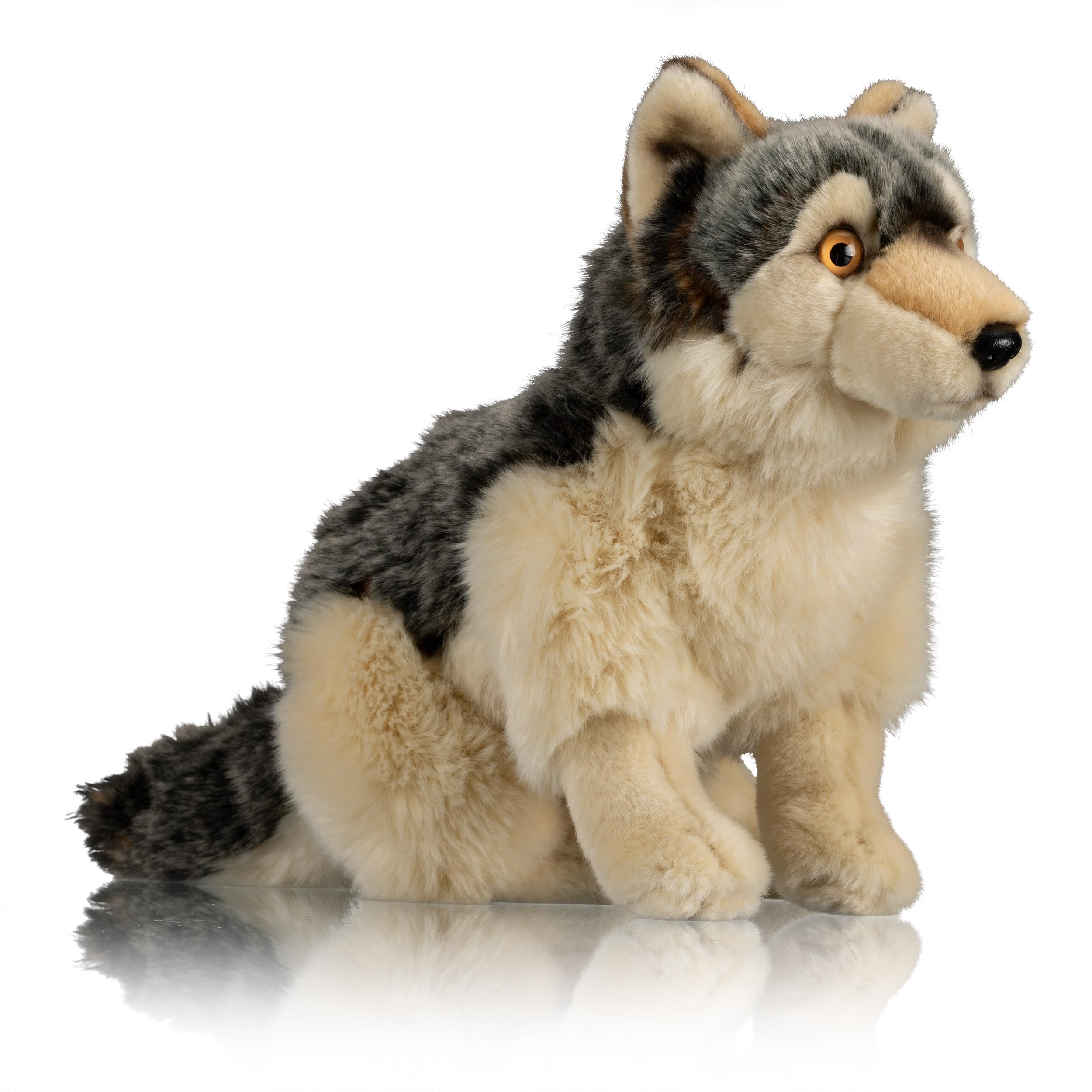 freek-vonk-x-bresser-bowie-wolf-kuscheltier-34-cm-recyclingf-llung image 2