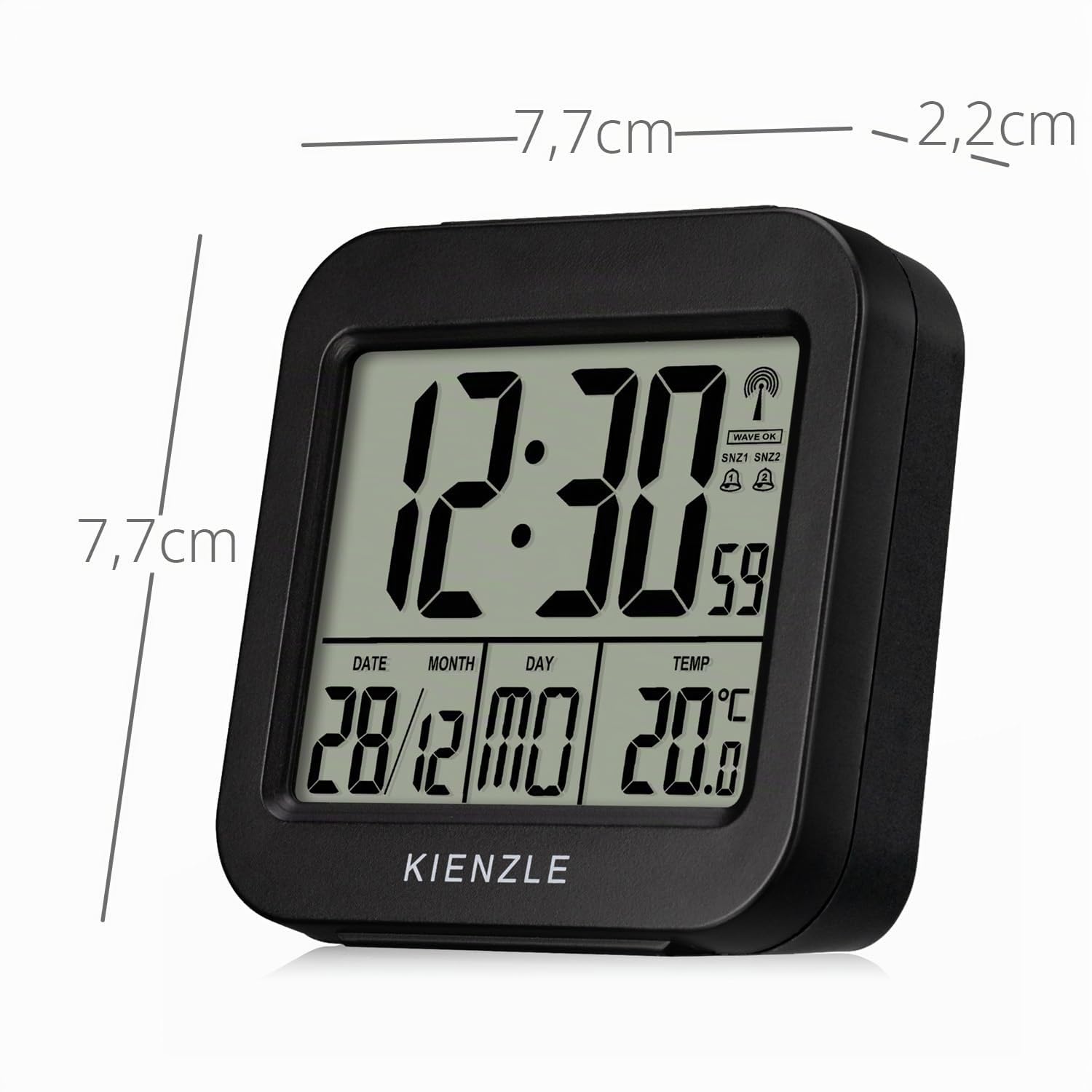 kienzle-reise-funkwecker-mit-innentemperatur-und-doppelweckzeit image 8
