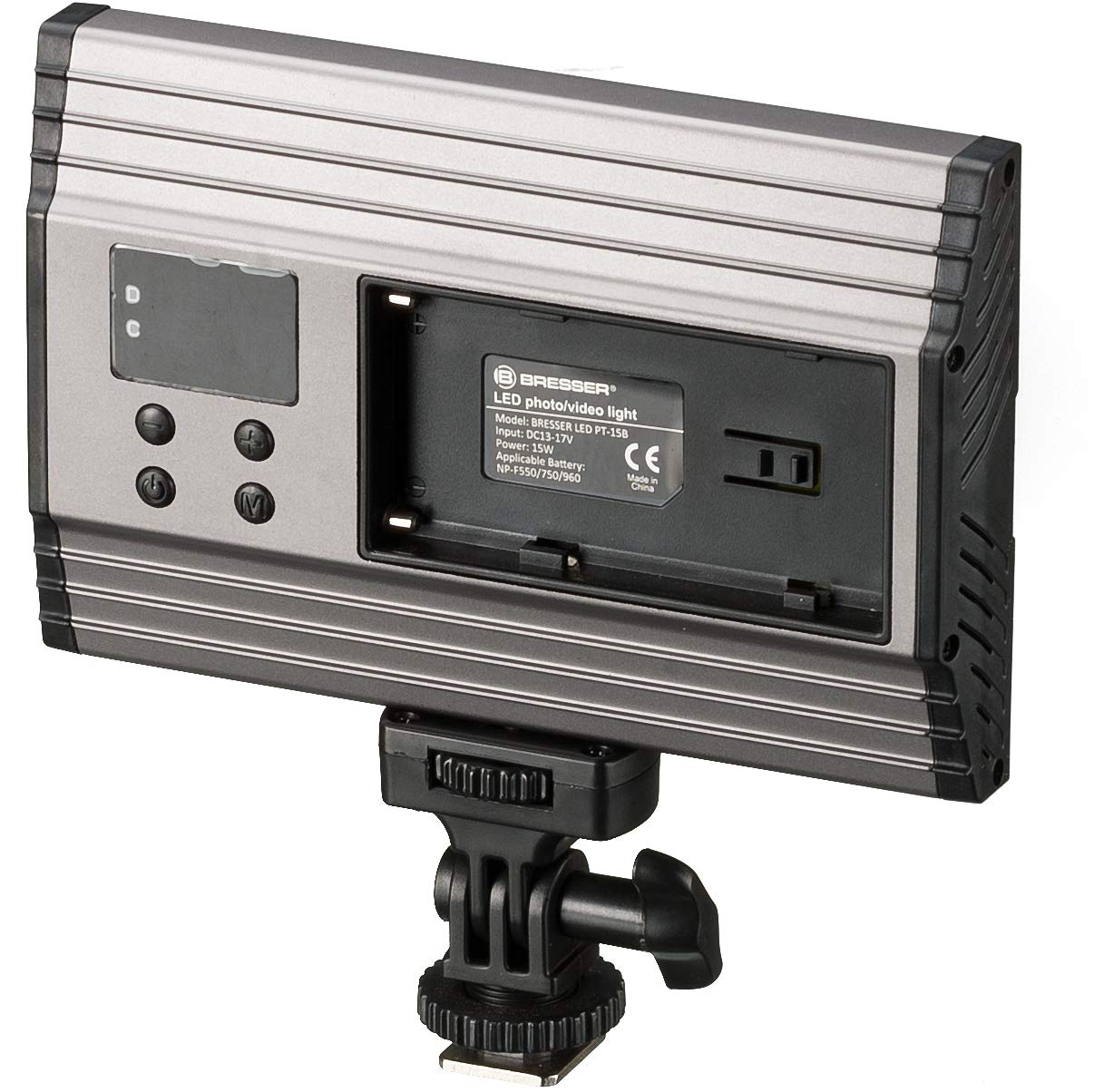 bresser-pt-pro-15b-bi-color-led-videoleuchte-3200-5600-k-dimmbar image 4