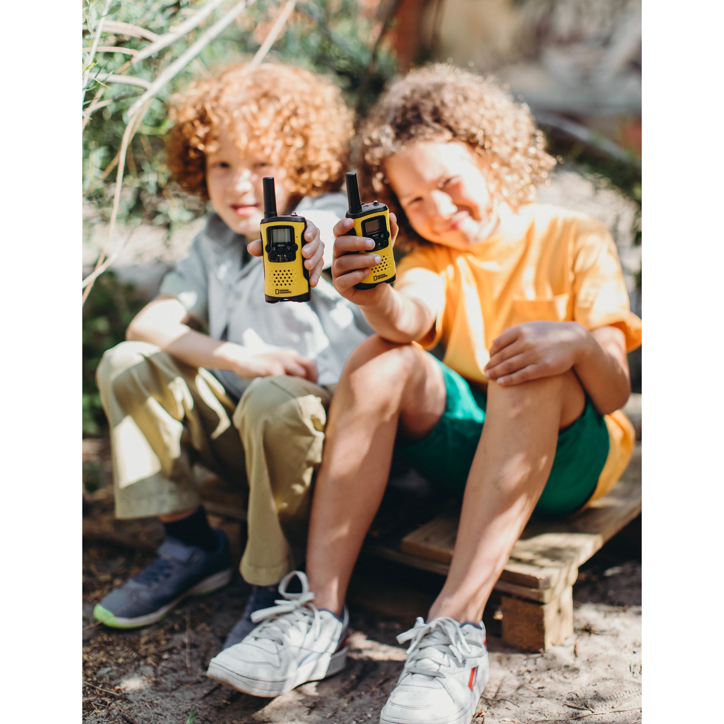bresser-national-geographic-walkie-talkie-2er-set-6-km-schwarz-gelb-9111450 image 5