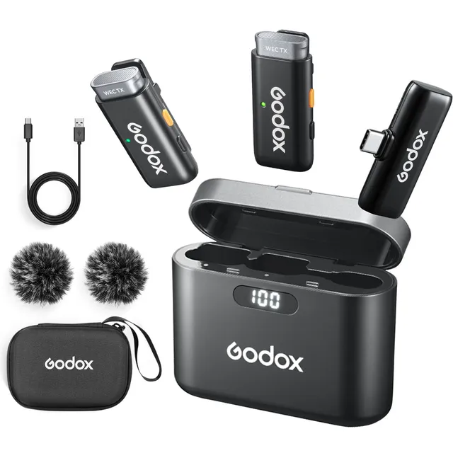 godox-wes2-kit2-drahtloses-lavalier-mikrofon-typ-c-mit-2-sendern image 1
