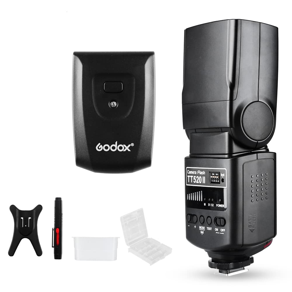 godox-tt520ii-aufsteckblitz-universal-speedlite-mit-funkempf-nger-f-r-canon-niko image 1