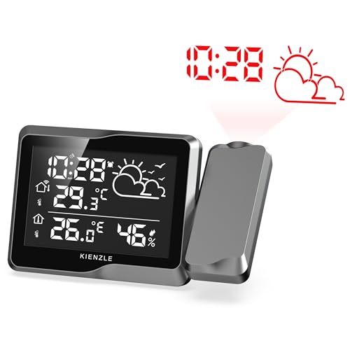 kienzle-wetterstation-funk-mit-au-ensensor-projektion-und-dcf-uhr image 8