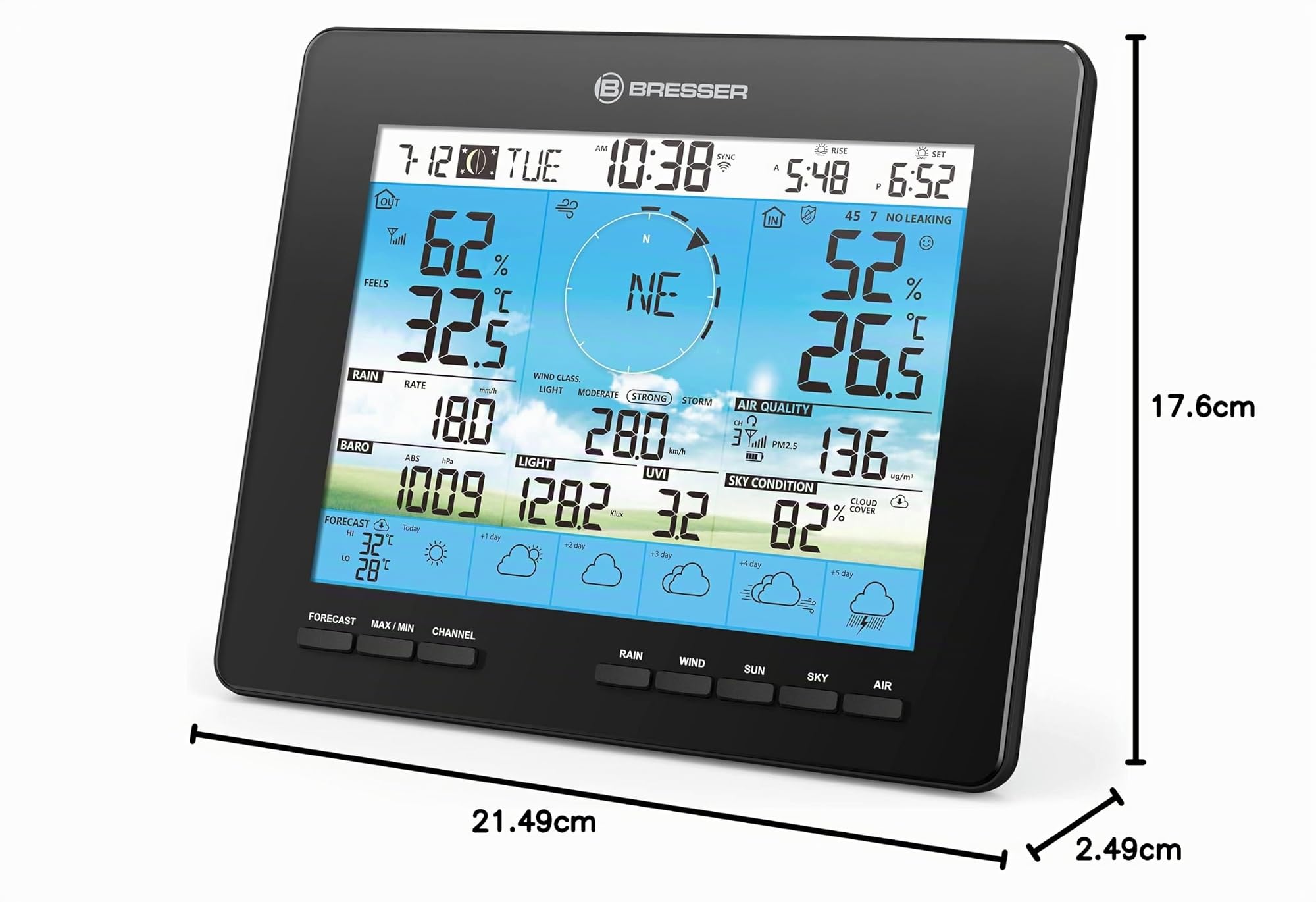 bresser-ersatz-basisstation-f-r-7003210-6-tage-4cast-wetter-center image 4