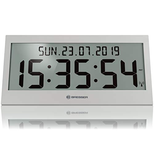 bresser-jumbo-lcd-wanduhr-dcf-funkuhr-silber-mit-extra-gro-en-ziffern image 8