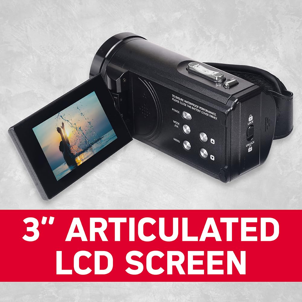 agfaphoto-realimove-cc4000-wasserdichter-camcorder-schwarz image 4