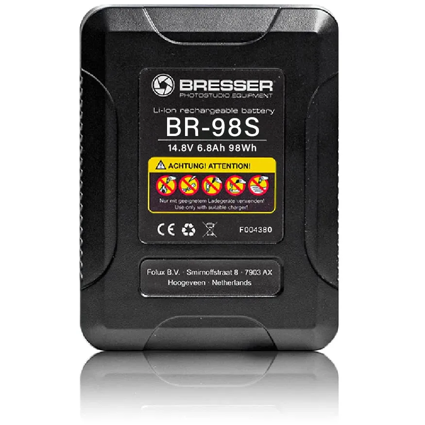bresser-br-98s-v-lock-akku-98-wh-6800-mah-f-r-kamera-und-licht image 1