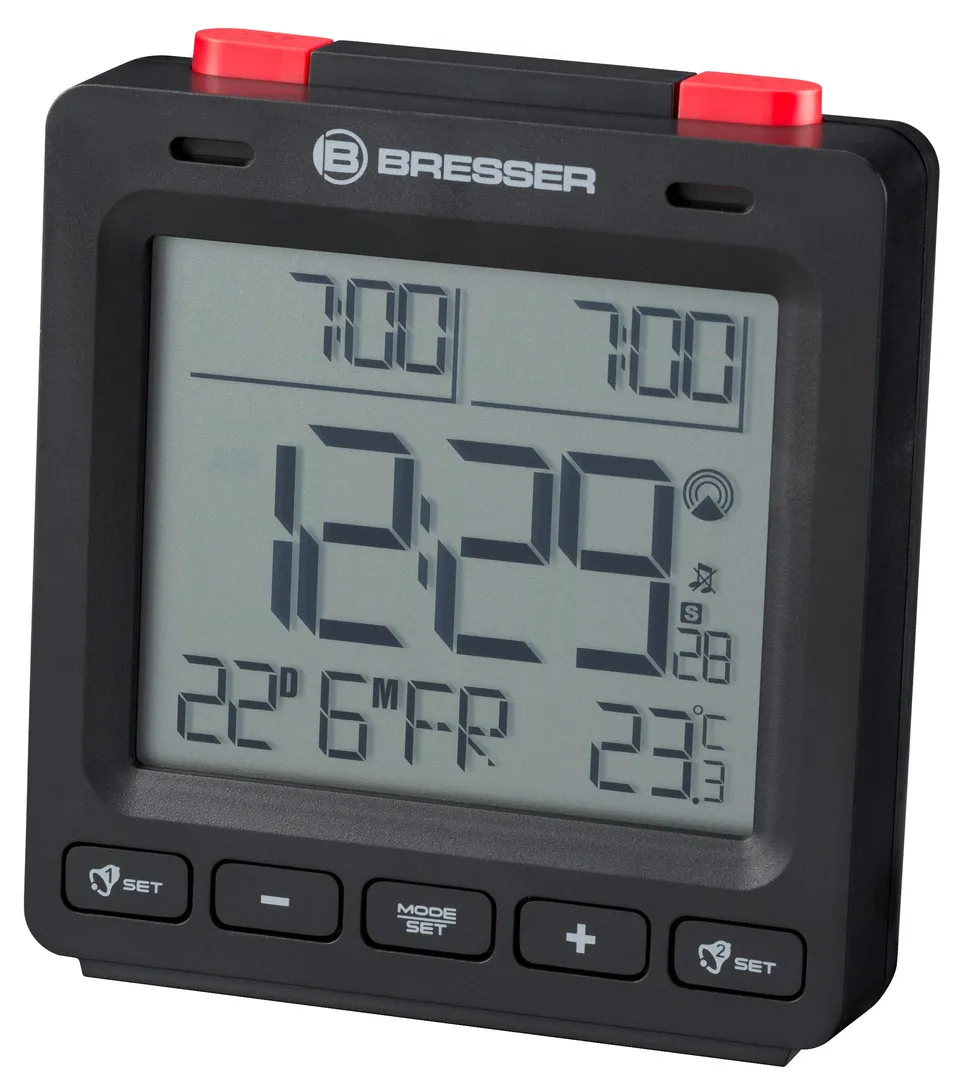 bresser-mytime-easy-ii-funkwecker-mit-thermometer-schwarz image 1