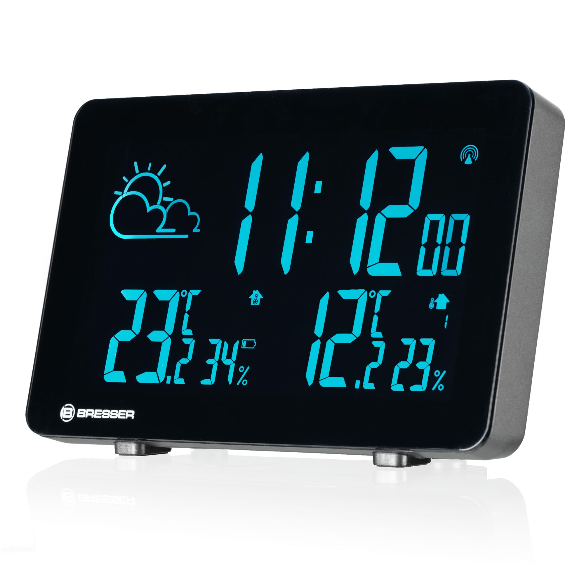 bresser-wetterstation-funk-mit-au-ensensor-farbwechsel-256-farben image 2