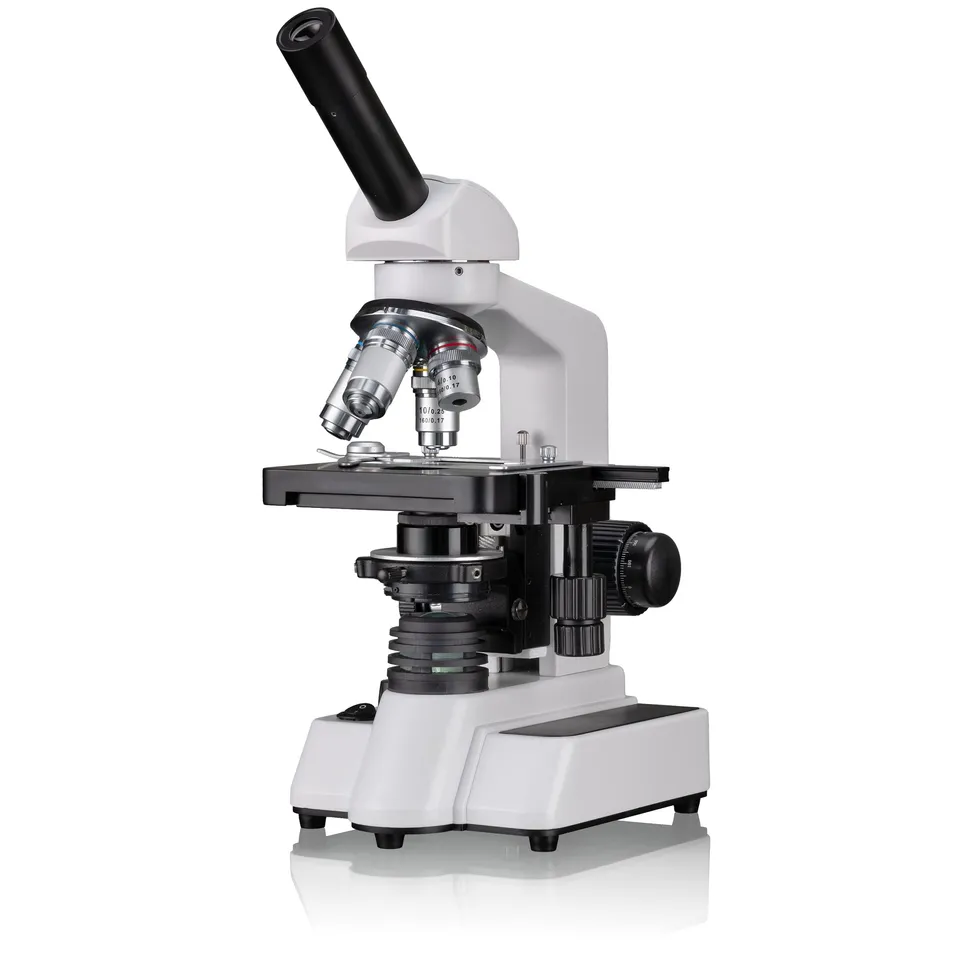 bresser-erudit-dlx-mikroskop-40x-1000x-mit-din-objektiven-und-led image 1