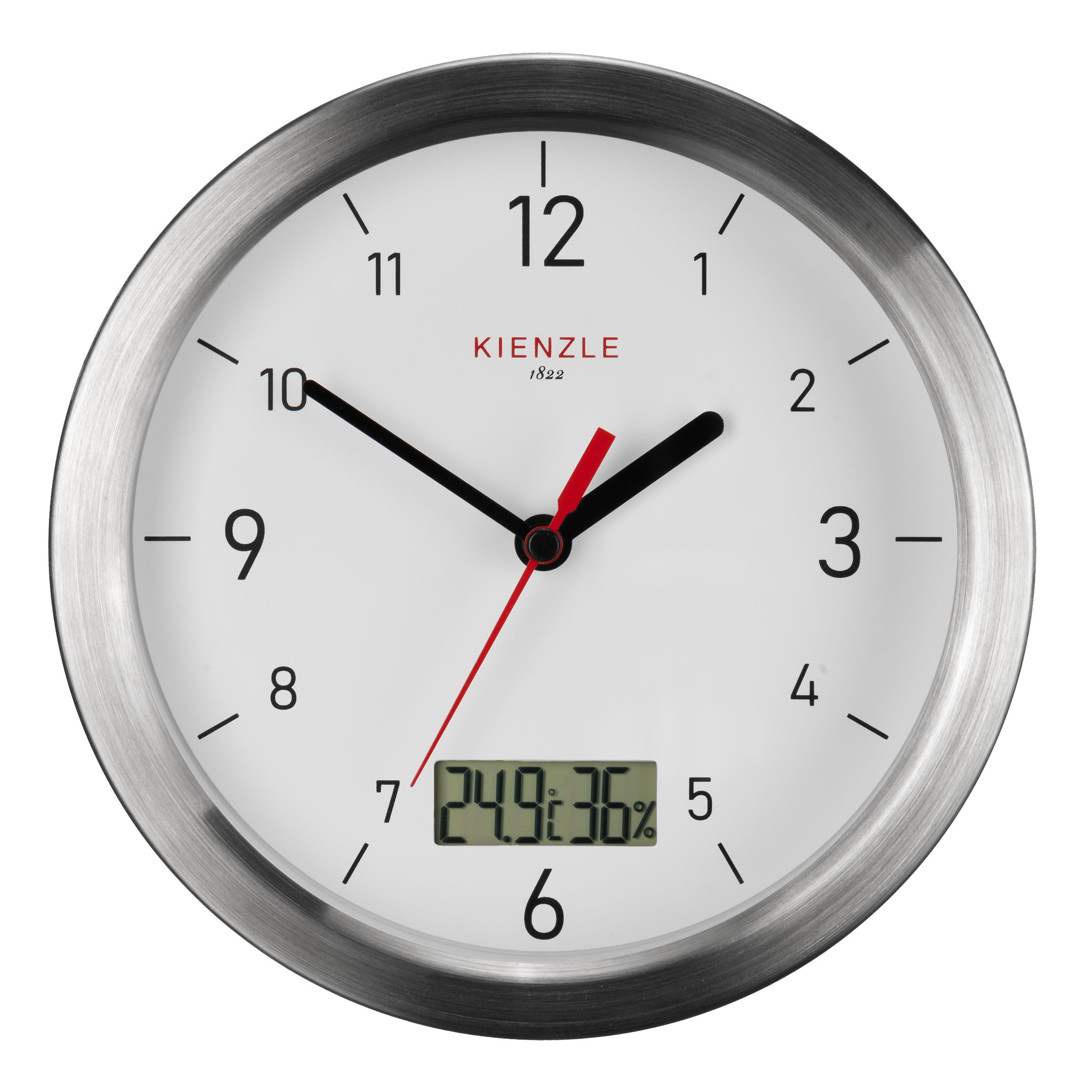 kienzle-dcf-badezimmeruhr-17-cm-wasserdicht-mit-thermo-hygrometer image 4