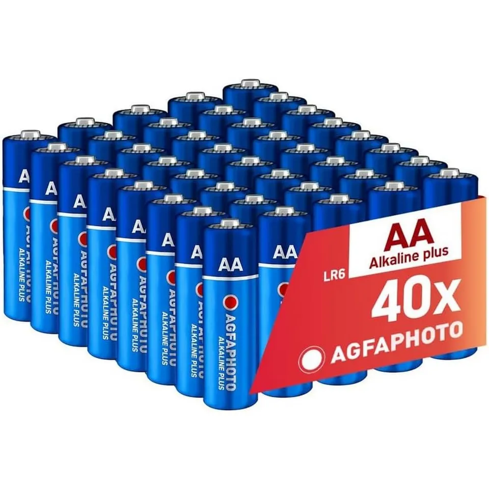 agfaphoto-plus-alkali-batterien-aa-lr6-1-5v-40er-pack image 1