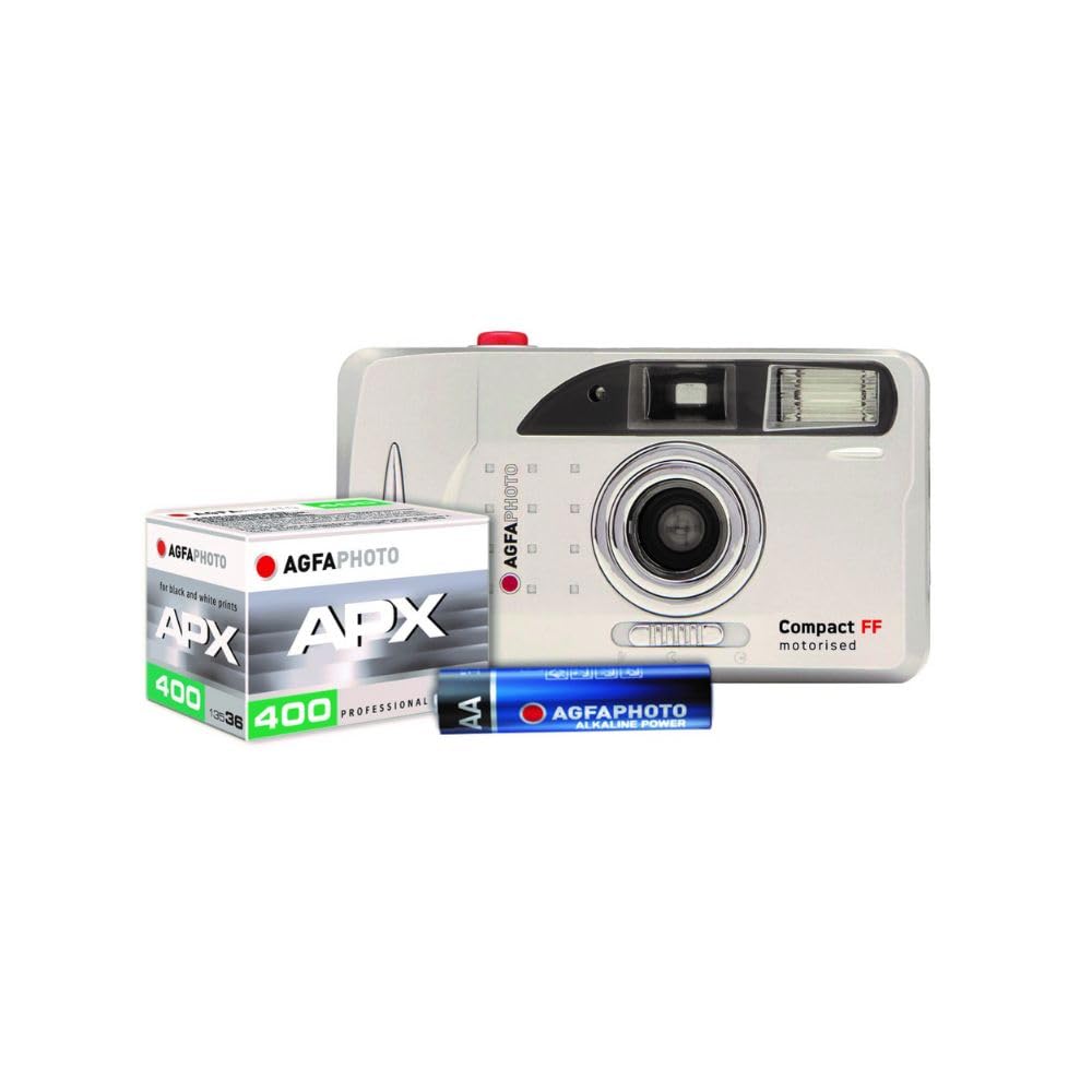 agfaphoto-set-analog-603020-wiederverwendbare-motorisierte-analogkamera-mit-film image 1