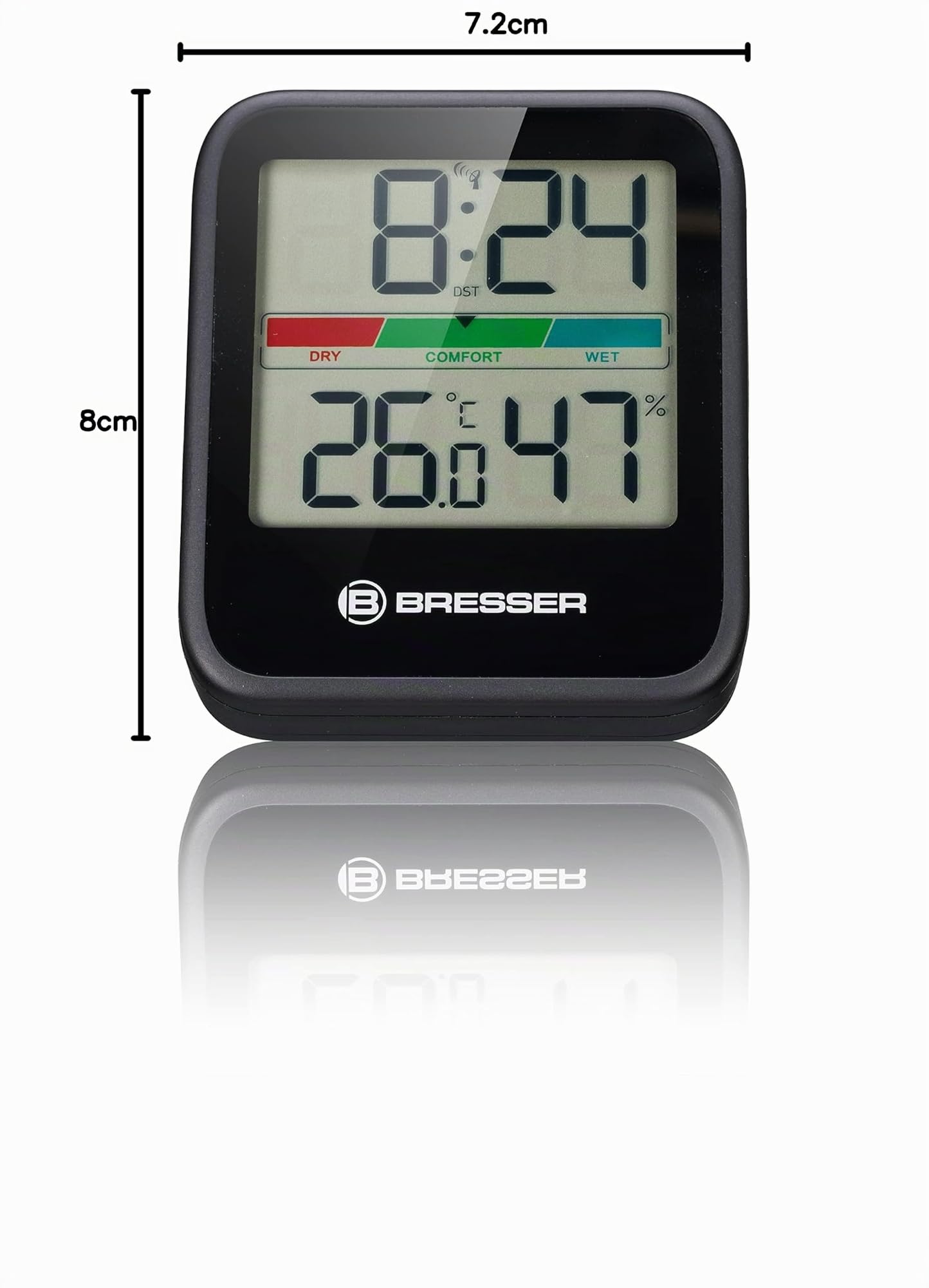 bresser-climate-monitor-thermo-hygrometer-dcf-3er-set-schwarz image 7