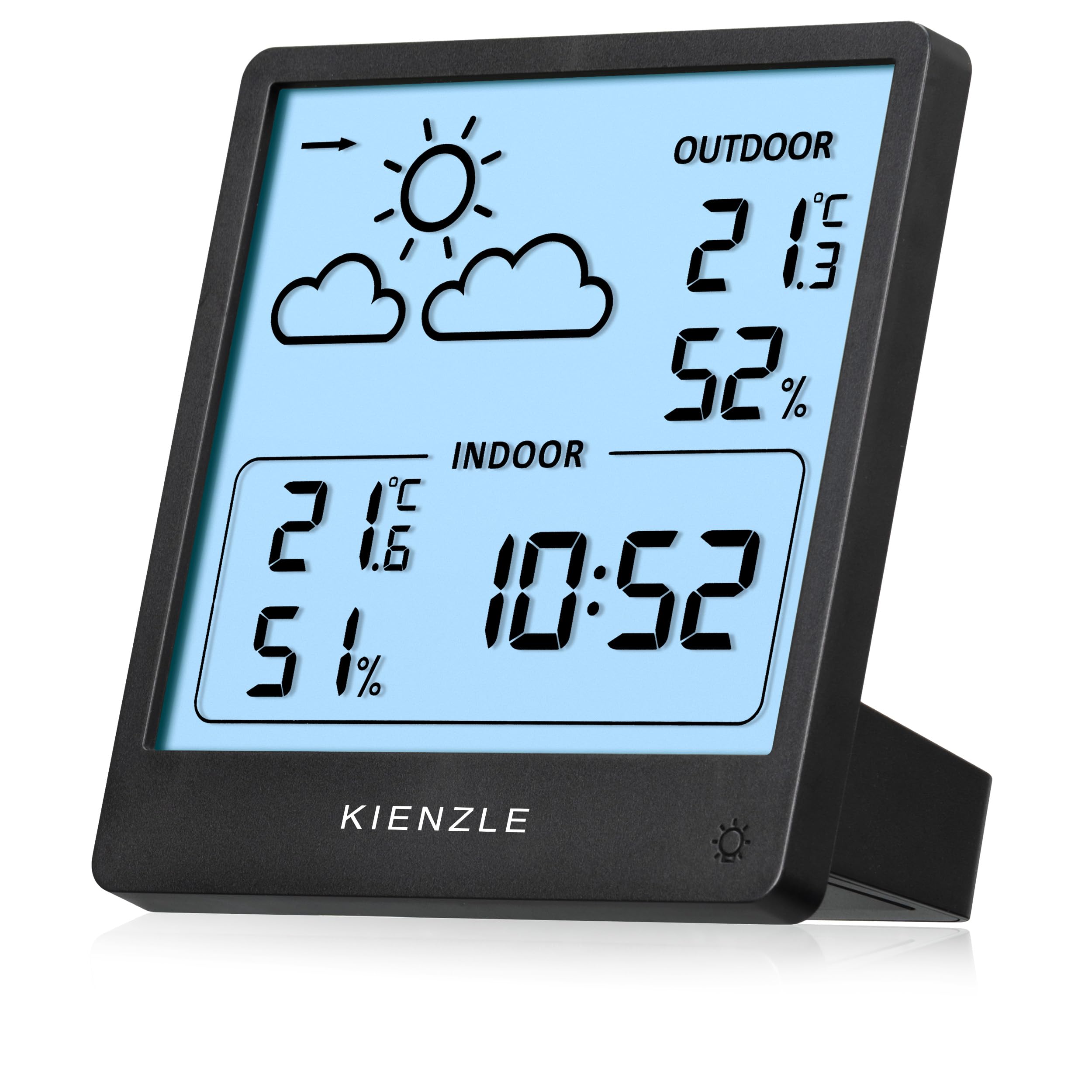 kienzle-slim-wetterstation-funk-mit-au-ensensor-thermo-hygro-wei image 3