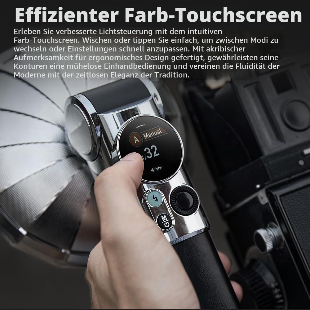 godox-lux-master-retro-blitz-mit-touchscreen-ttl-hss-2-4g image 3