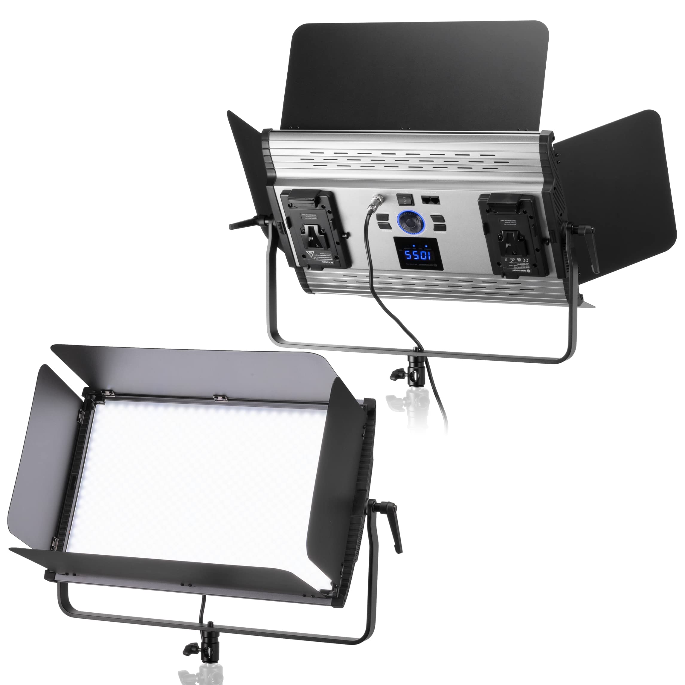 bresser-br-s150b-pro-led-panel-bi-color-150w-15-000-lumen-dimmbar image 2