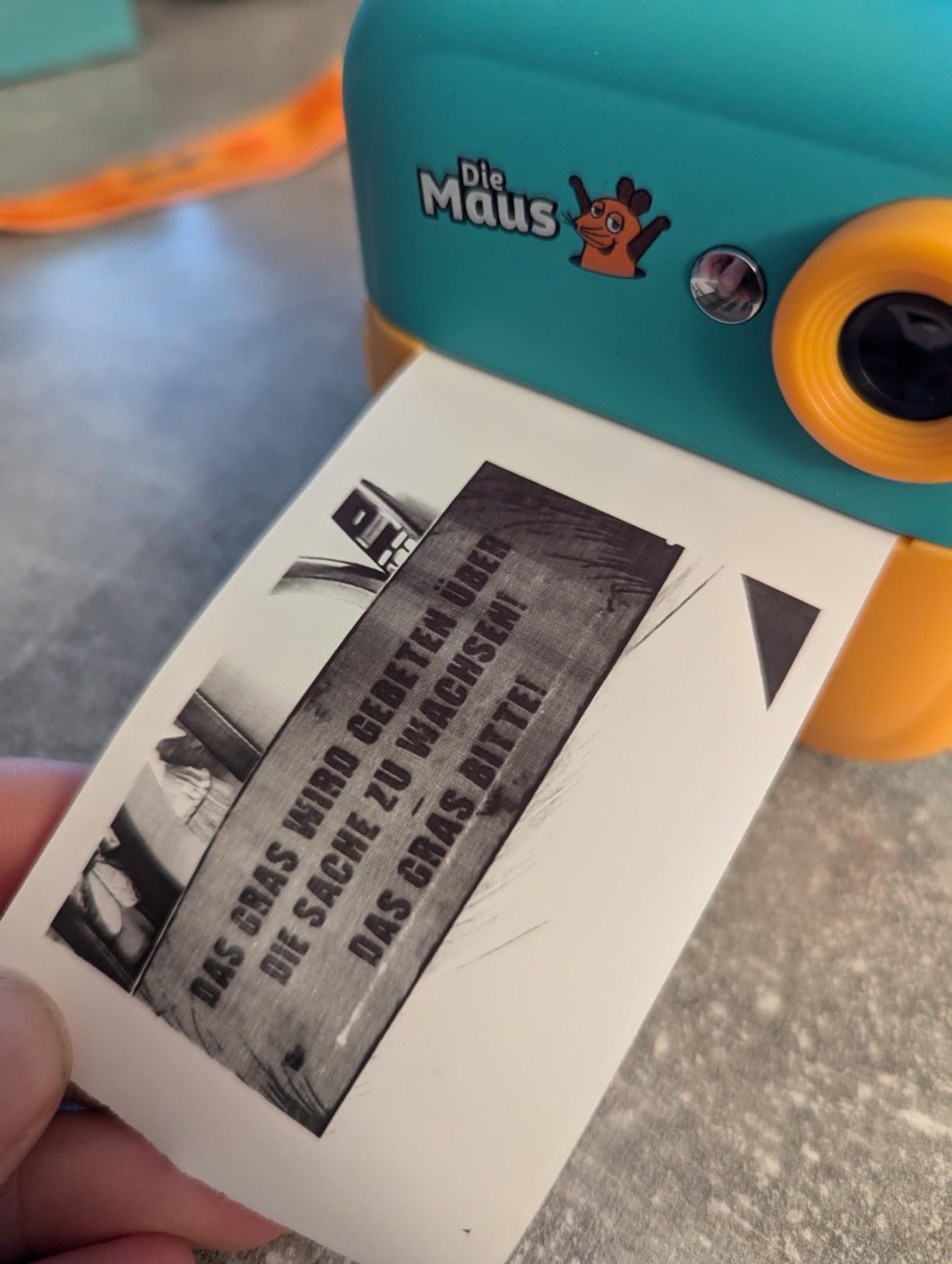 Macht Spaß, Bildqualität eben kindgerecht