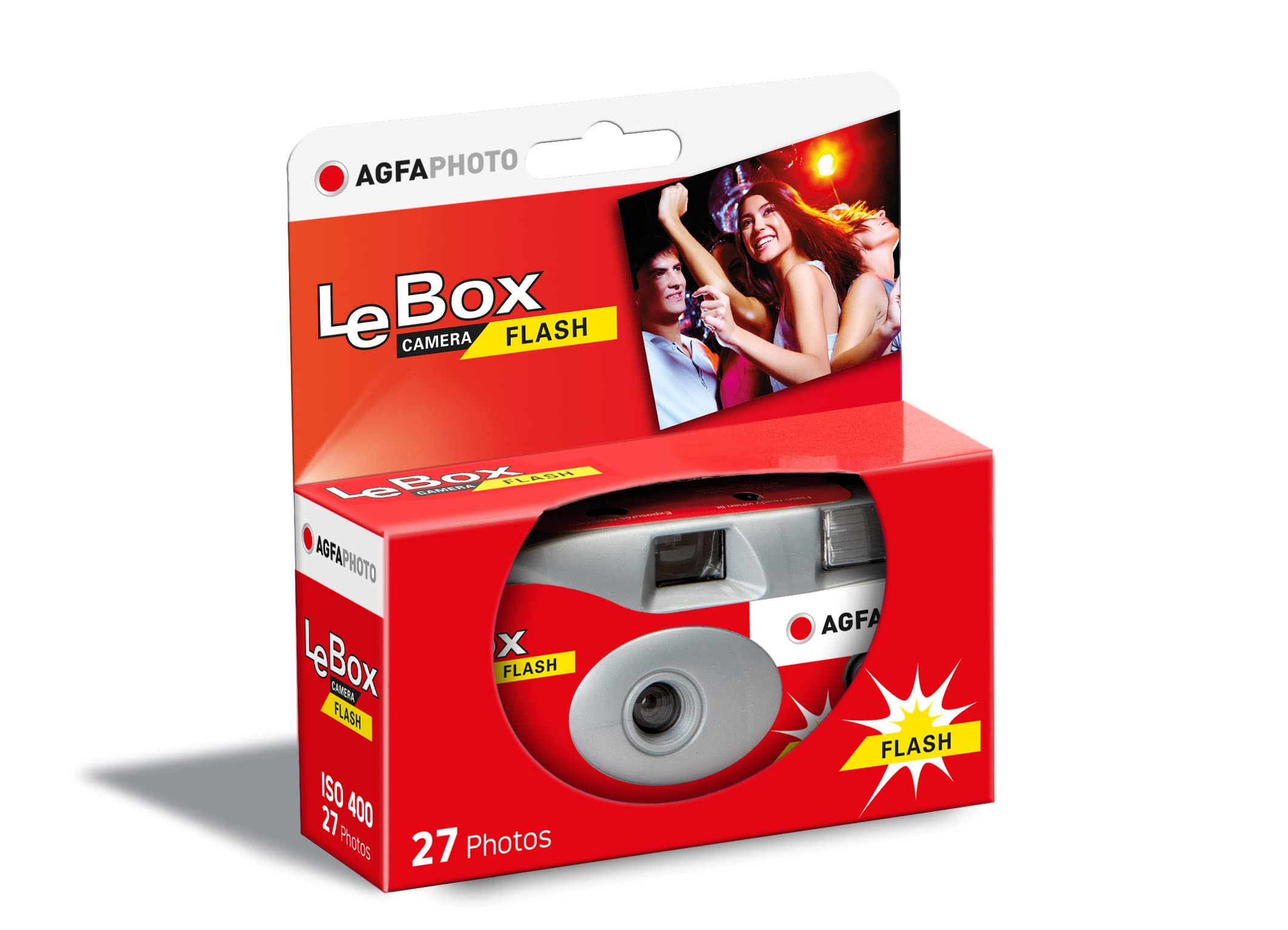 agfaphoto-lebox-flash-einwegkamera-27-fotos-31mm-objektiv-grau-rot-2er-pack image 2