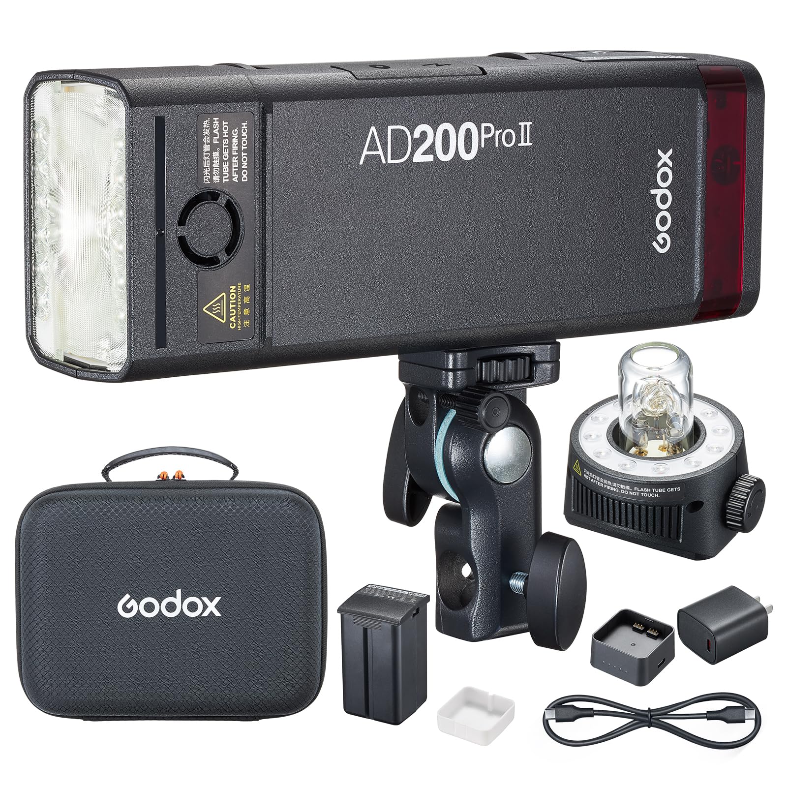 godox-ad200pro-ii-kompaktblitz-200ws-mit-ttl-hss-und-2980mah-akku image 1