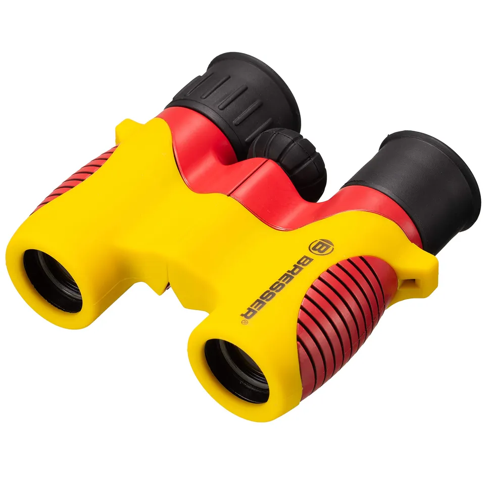 bresser-junior-6x21-kinderfernglas-schwarz-rot-gold-mit-trageschlaufe image 1