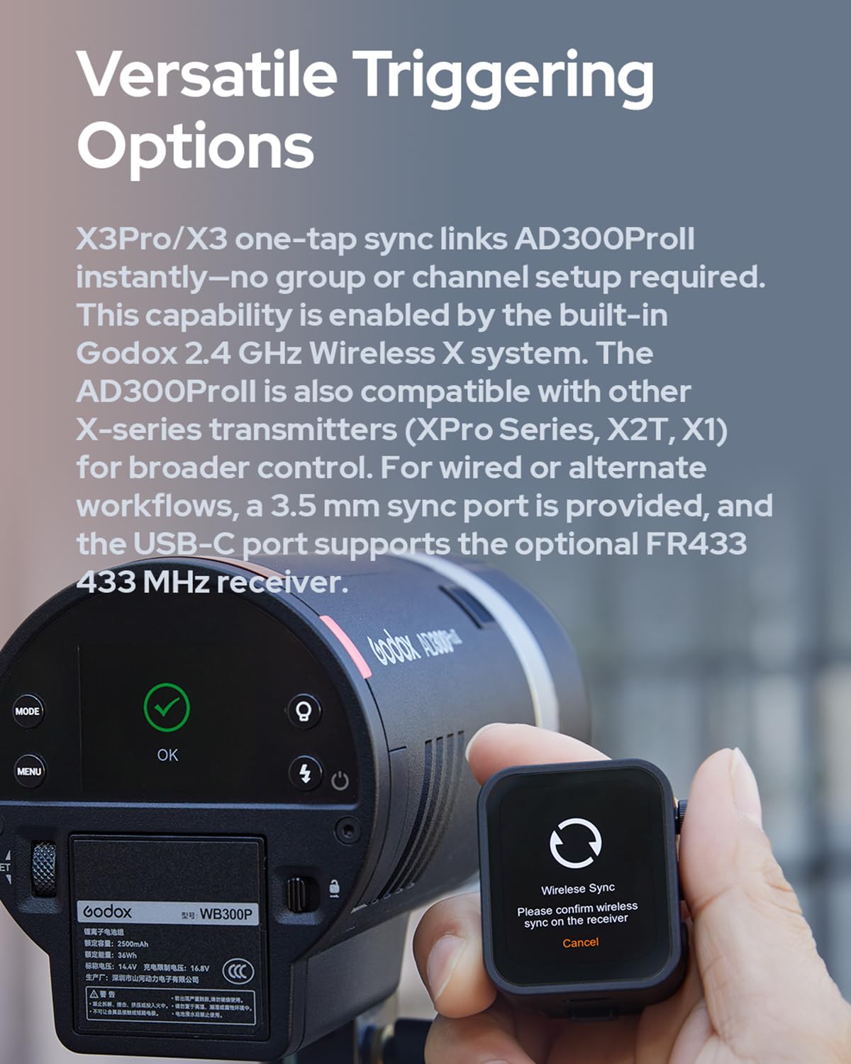 godox-ad300pro-ii-outdoor-blitz-300-ws-ttl-hss-mit-one-tap-sync image 6