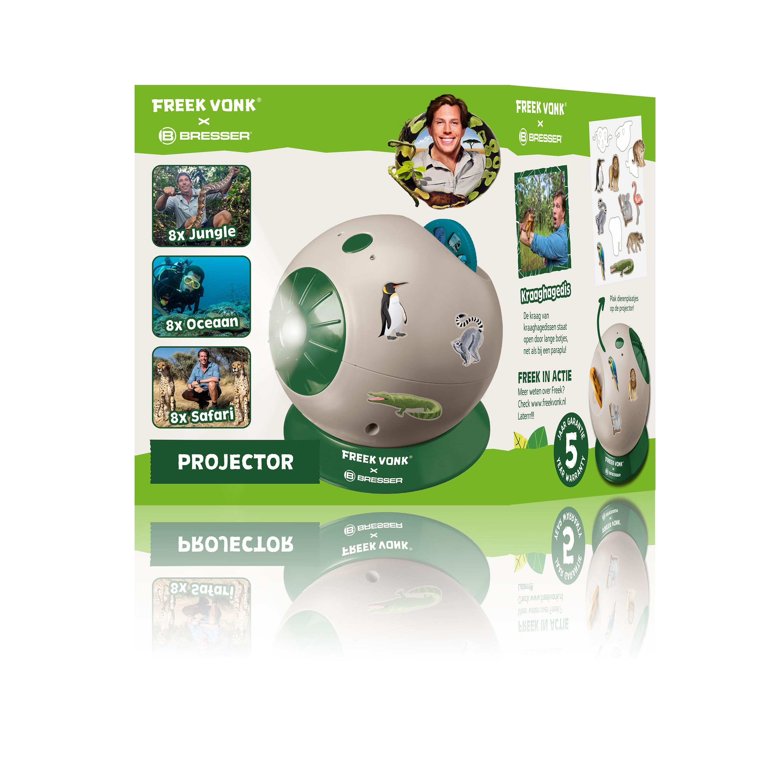 bresser-freek-vonk-x-bresser-kinder-projektor-mit-24-motiven-und-tierstickern image 7