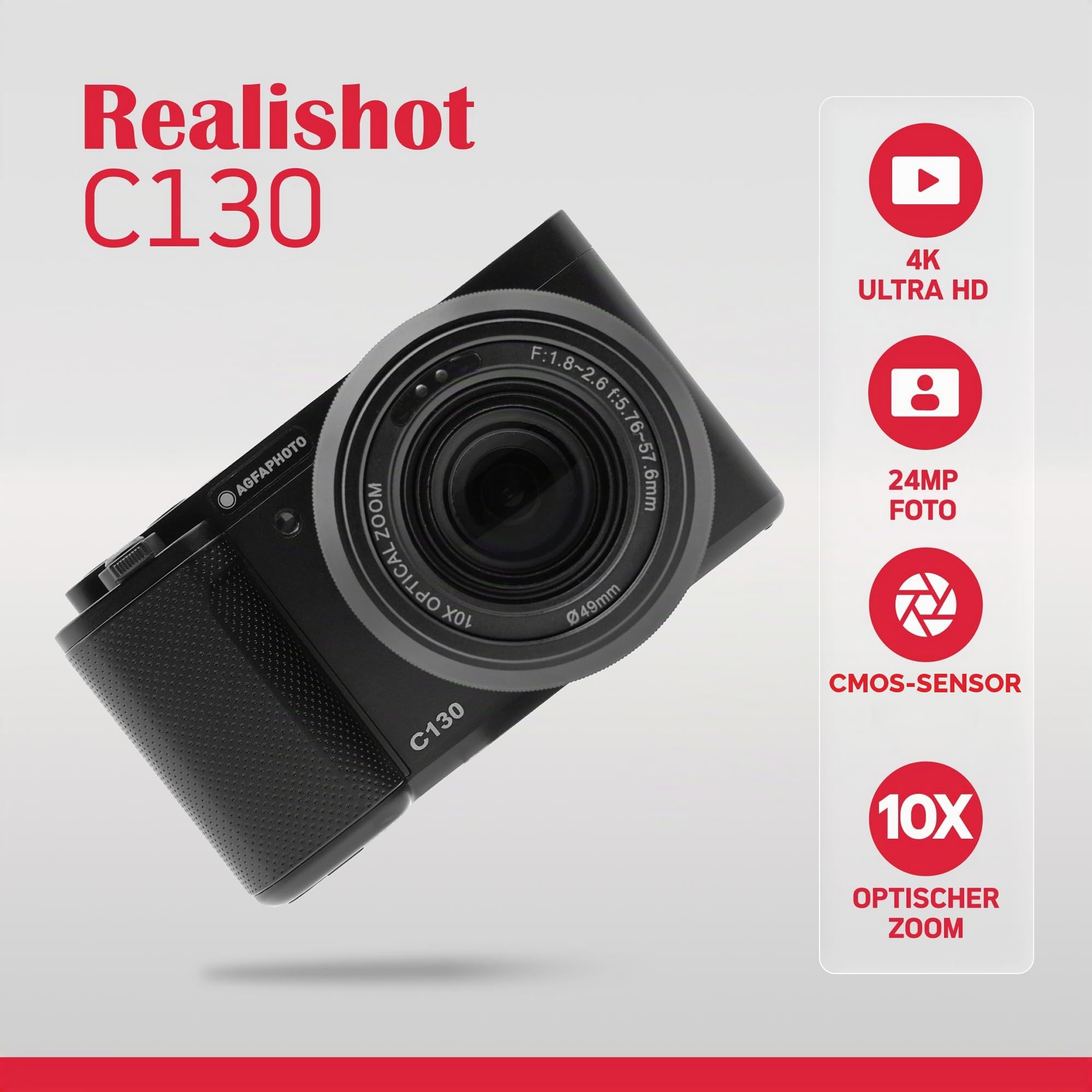agfaphoto-realishot-c130-kompaktkamera-4k-10x-zoom-touchscreen-wifi image 2