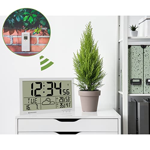 bresser-mytime-jumbo-lcd-funk-wetter-wanduhr-mit-au-ensensor-9cm-ziffern-wei image 8
