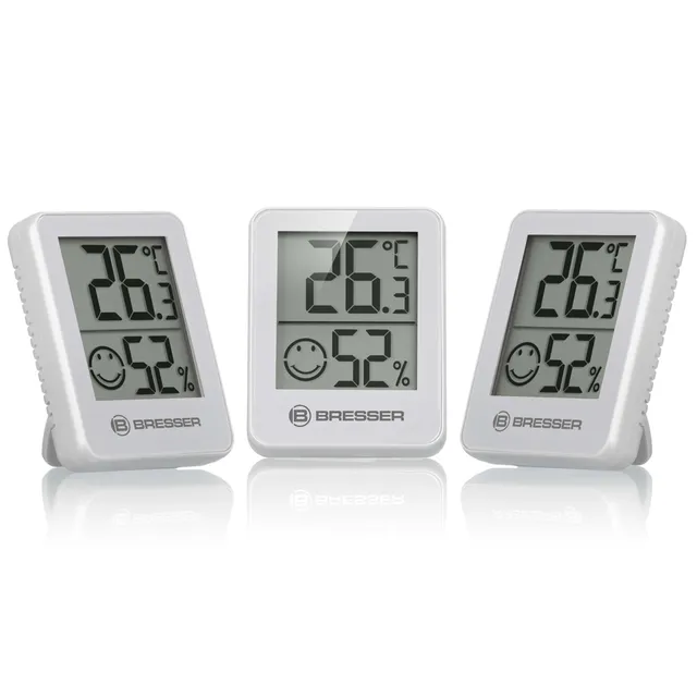 bresser-climatrend-hygro-indikator-3er-set-thermometer-hygrometer-wei image 1