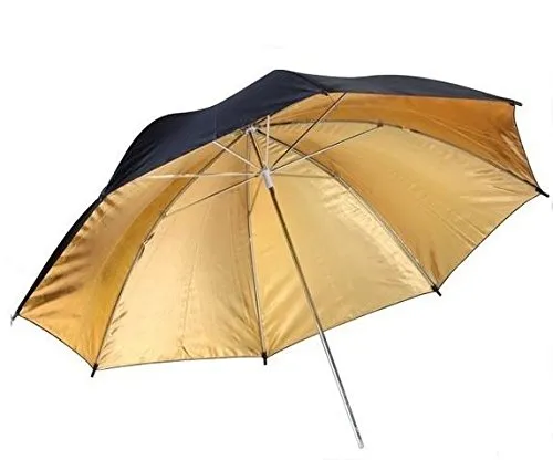 bresser-br-bg83-reflexschirm-schwarz-gold-83-cm image 1