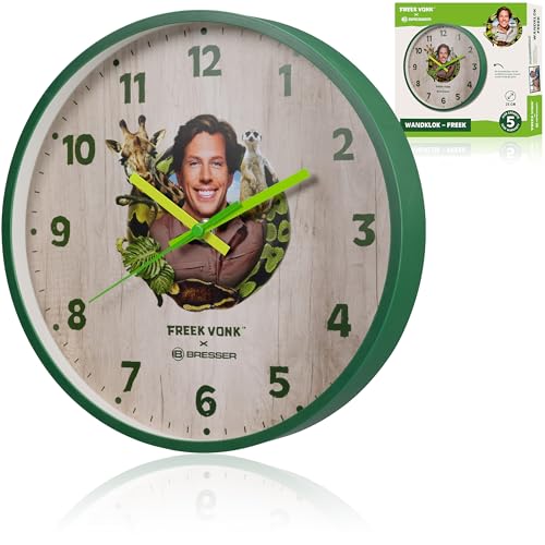 bresser-freek-vonk-kinder-wanduhr-kunststoff-245-mm-ger-uschlos image 6