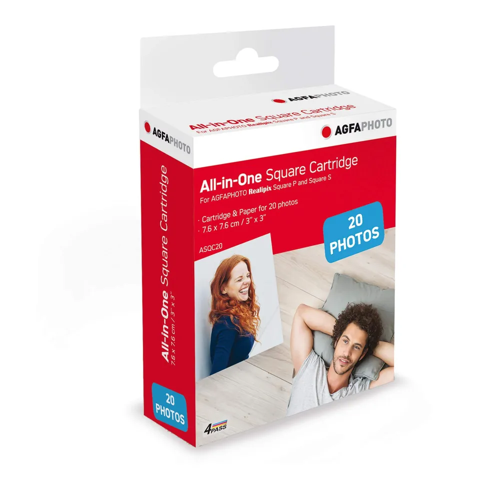 agfaphoto-asqc20-fotokartusche-und-papier-f-r-20-fotos-7-6-x-7-6-cm image 1