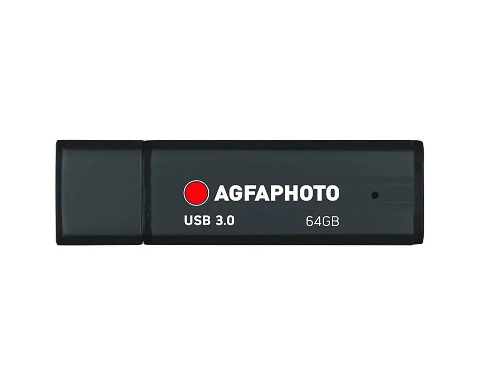 agfaphoto-usb-3-0-speicherstick-64gb-schwarz image 1