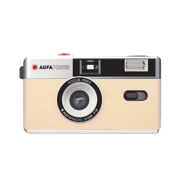 agfaphoto-35mm-reusable-kompaktkamera-analog-beige image 1