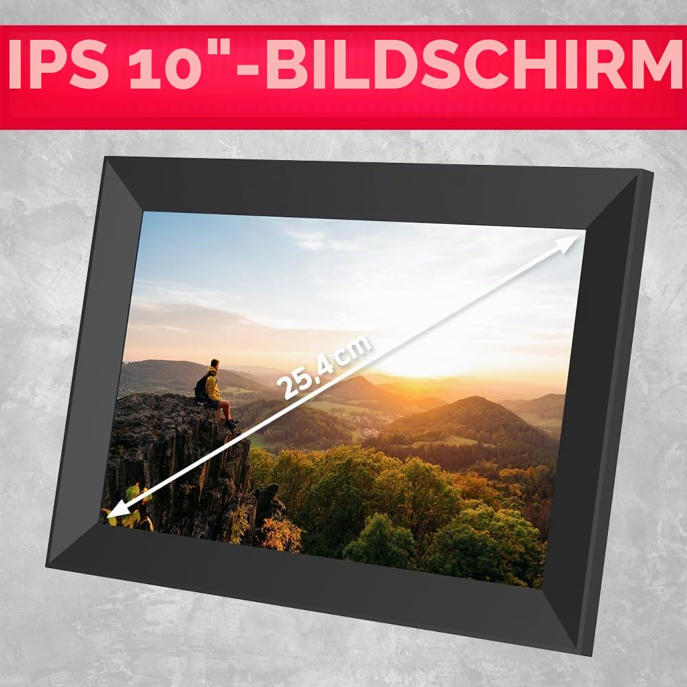agfaphoto-realiview-apf1000-digitaler-bilderrahmen-10-zoll-schwarz image 2