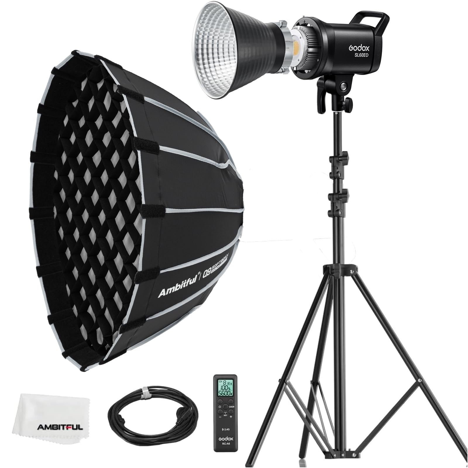 godox-sl60ii-d-led-videoleuchte-2er-set-dauerlicht-kit-mit-softbox-stativ-app image 8
