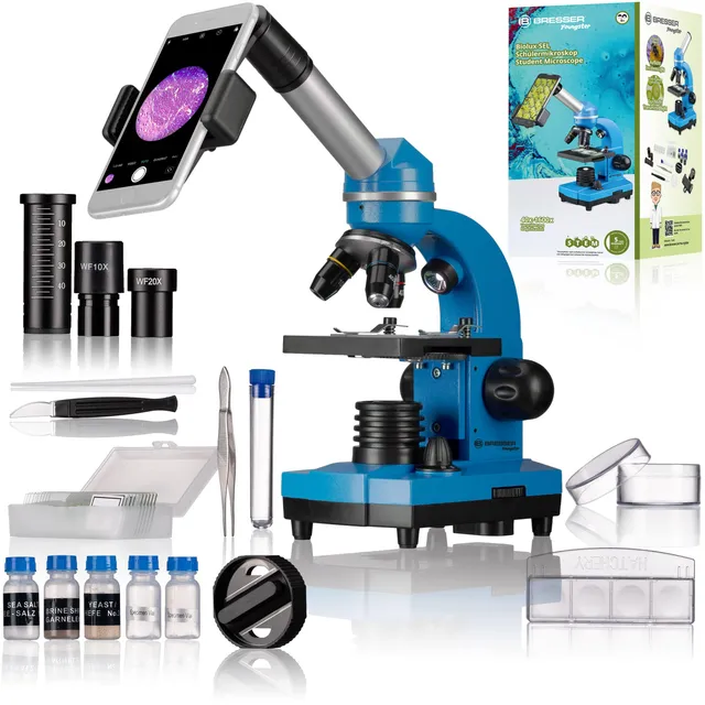 bresser-junior-sch-lermikroskop-biolux-sel-mit-smartphonehalter-barlow-zoom-syst image 1