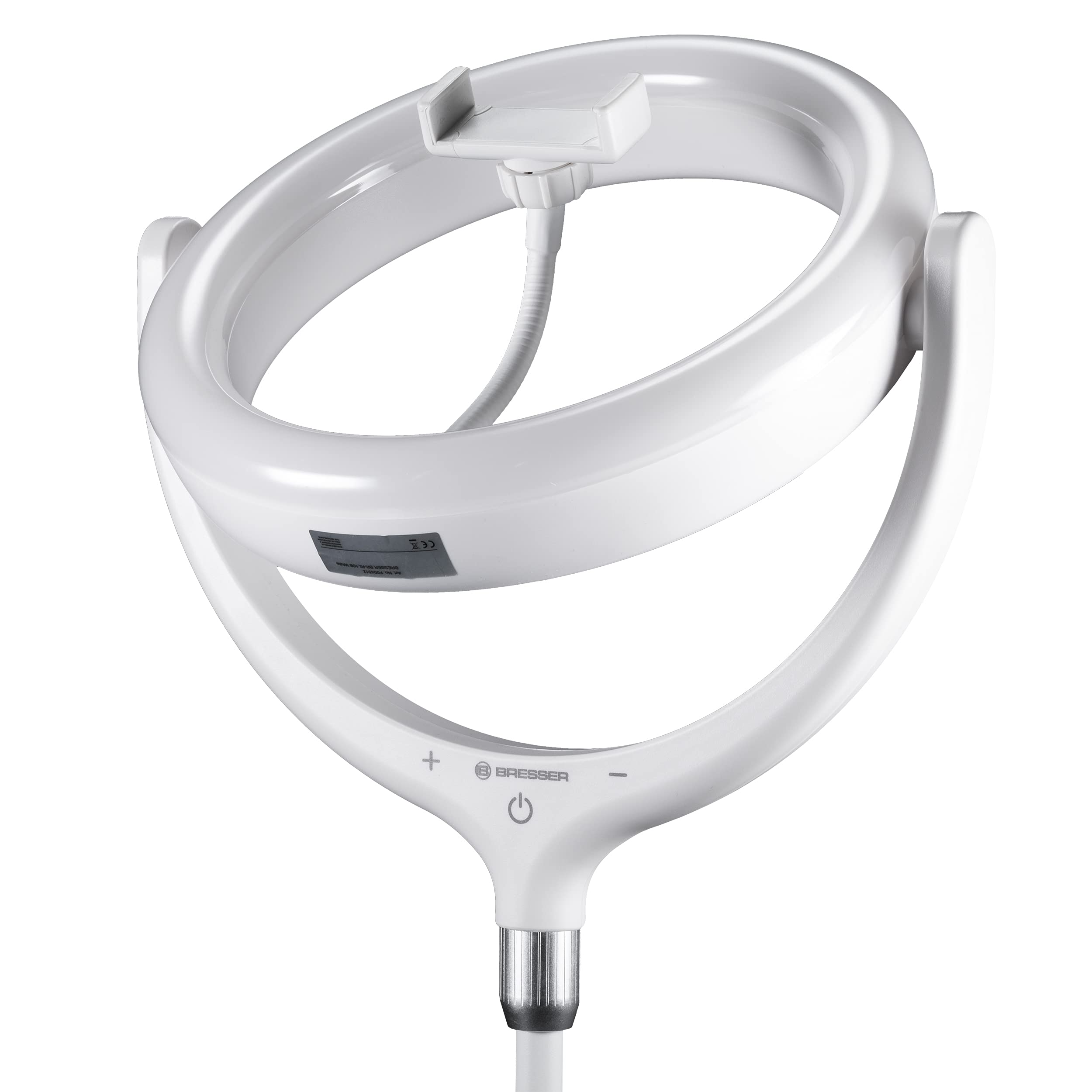 bresser-rl-10b-led-ringlicht-mit-stativ-wei image 5